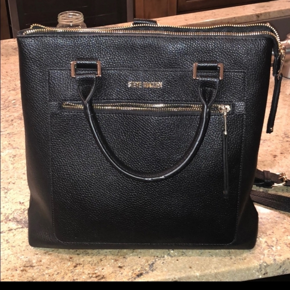 Steve Madden  leather backpack